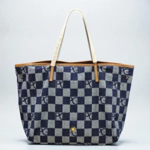 Tote Purificación García Veracruz denim azul